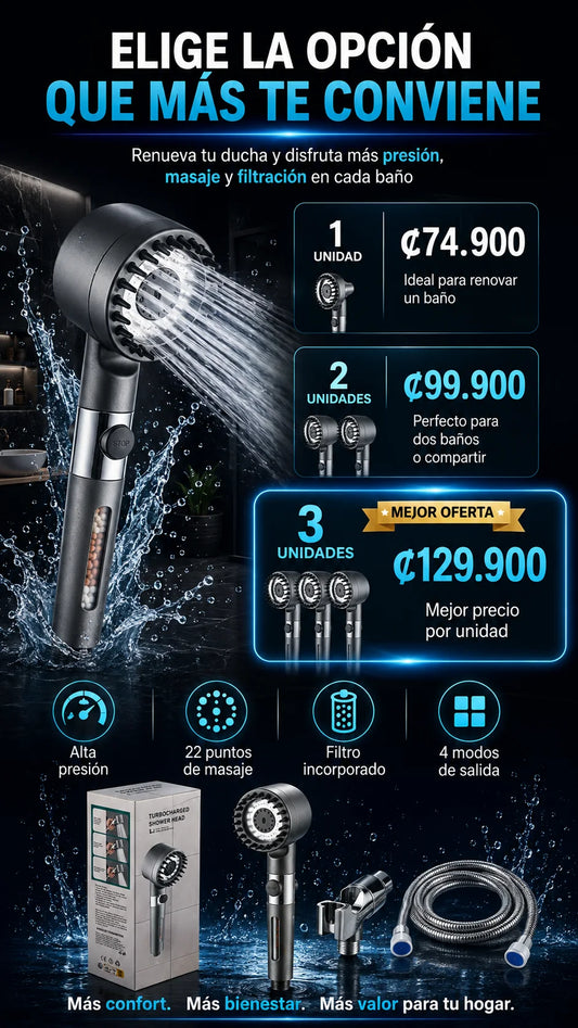 CABEZAL DUCHA HYDRO SPA